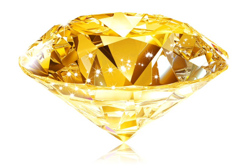 Png Transparent Background Diamond Shiny Yellow Diamond Free