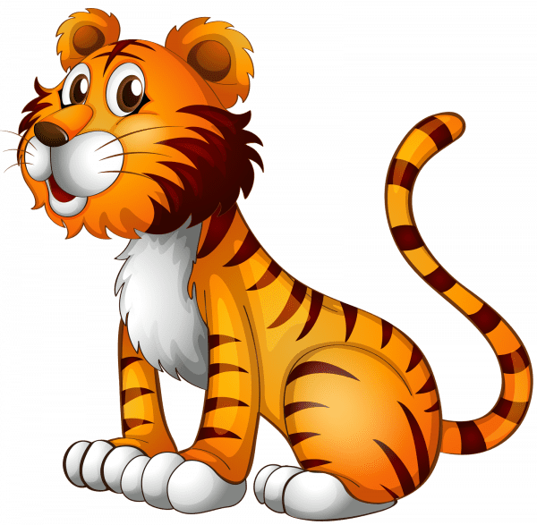 Tiger Cartoon PNG Images - Funny Tiger – Free Download