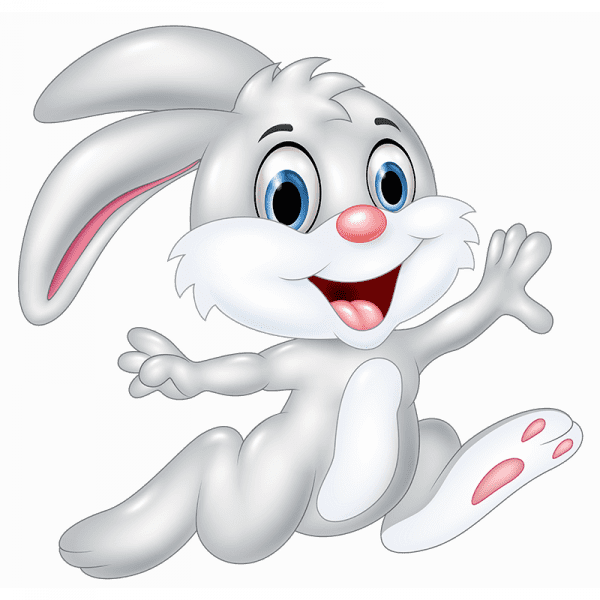 Rabbit PNG Cartoon - Rabbit Illustration Cartoon – Free Download