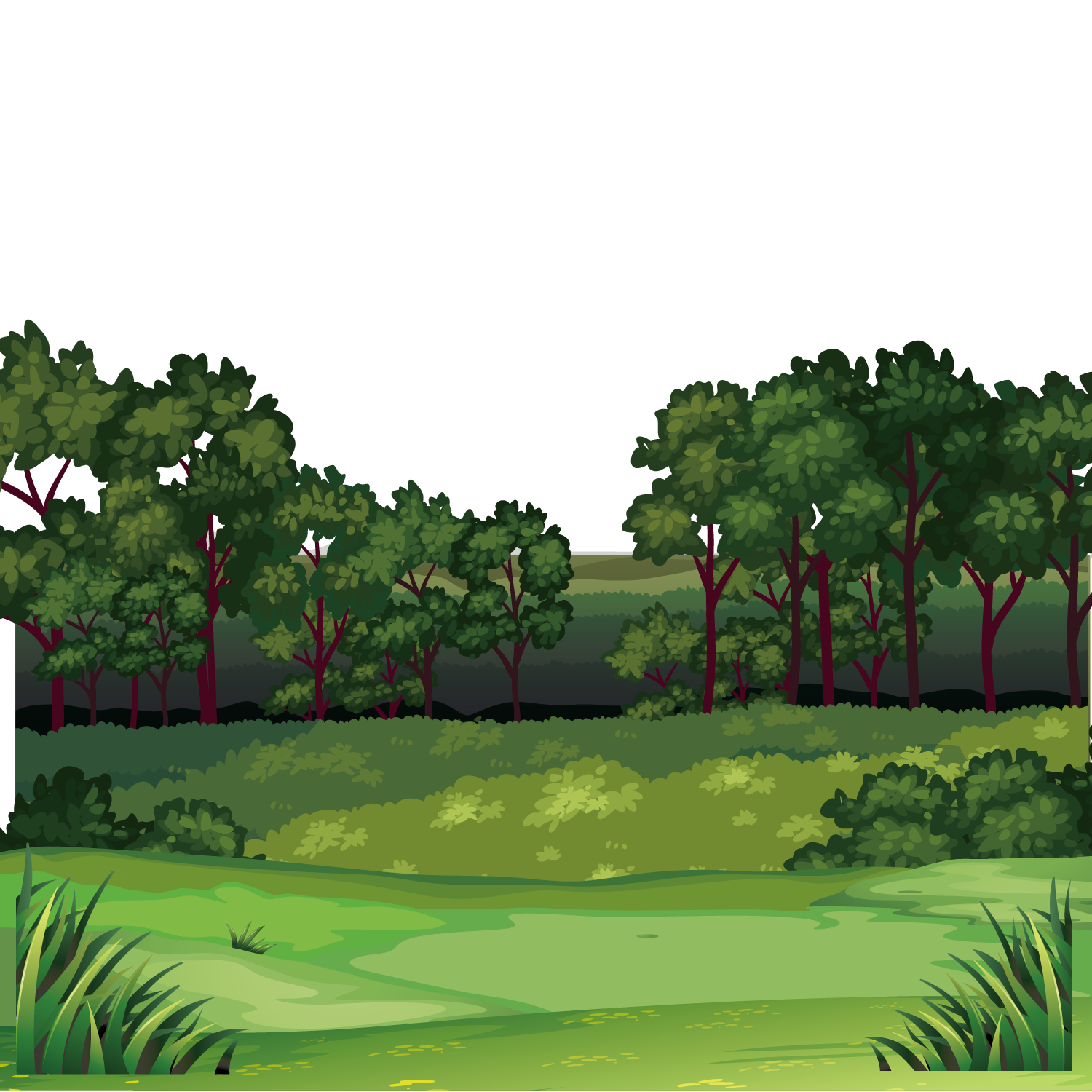 Cartoon Jungle Background PNG – FREE DOWNLOAD