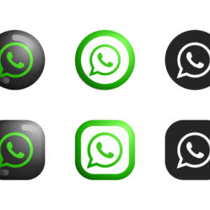 Whatsapp Vector Hd PNG Images, Golden Whatsapp Icon Whatsapp Logo