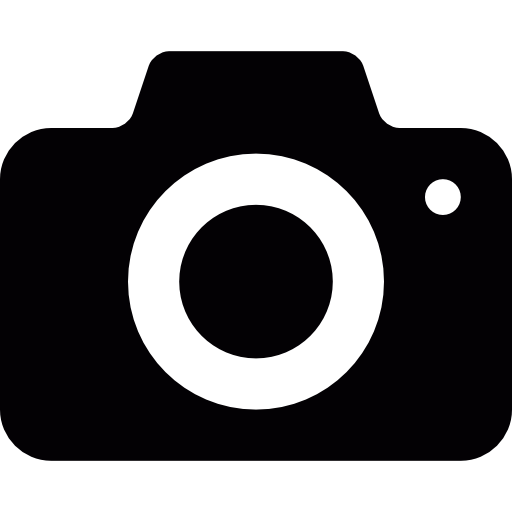 Premium Photo | Cinematic Camera Icon Elegant White Vector Logo Set on Bold  Black Background