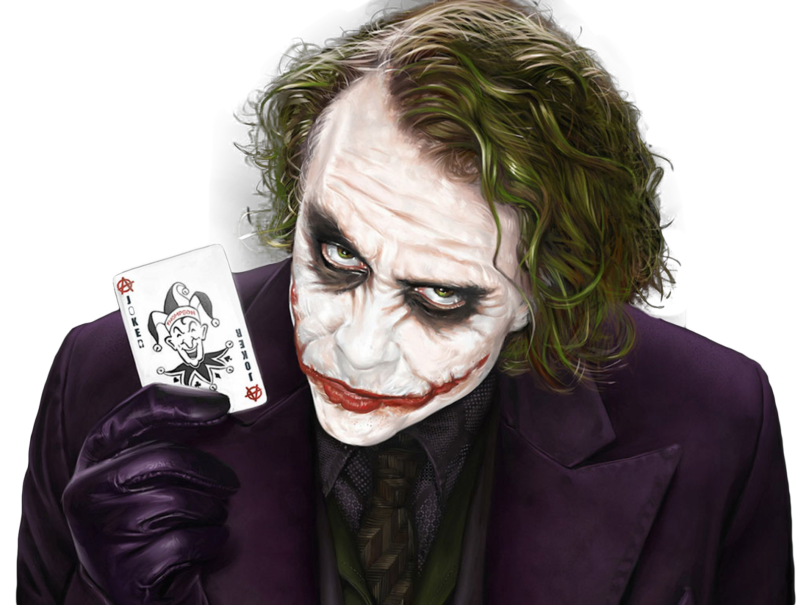 Joker the Dark Knight PNG.