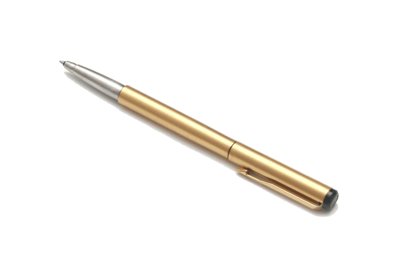 Golden Pen PNG Free Download