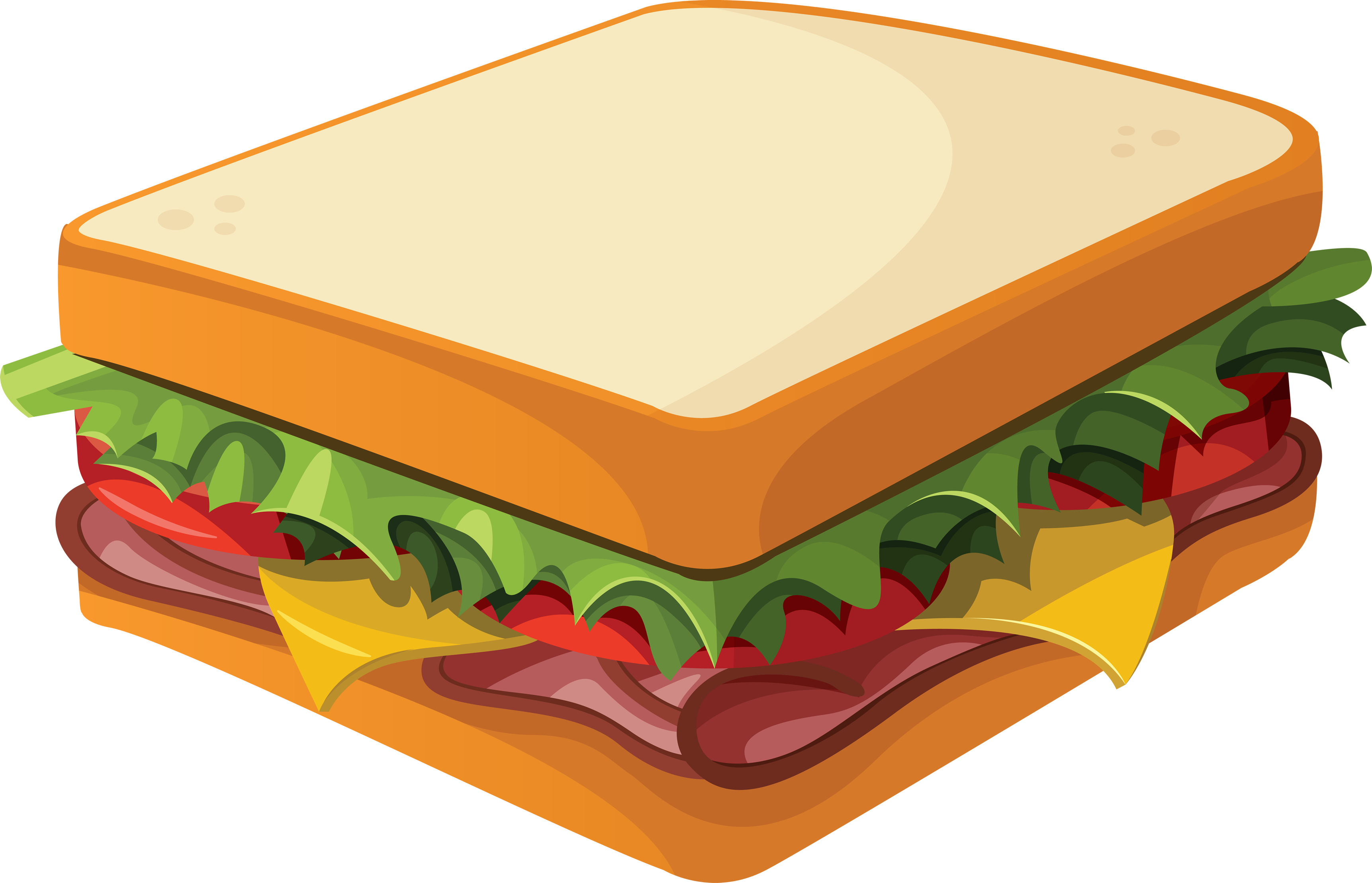 Sandwich Cartoon PNG – Free Download