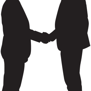 PNG دست دادن دو مرد - Men Shaking Hands PNG