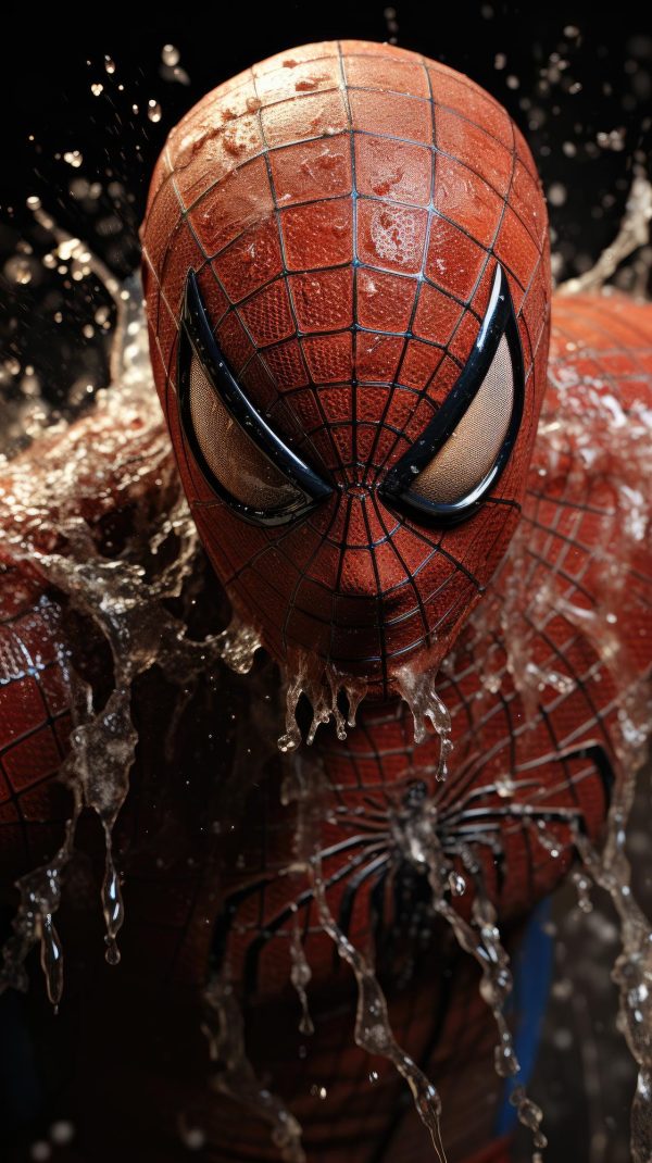 عکس مرد عنکبوتی تو آب عکس مرد عنکبوتی تو آب