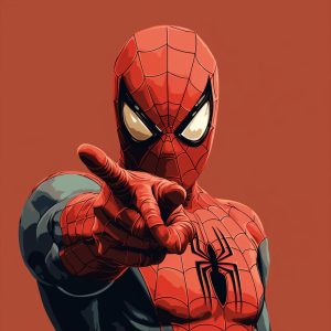 عکس مرد عنکبوتی قهرمان