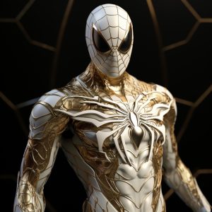 عکس مرد عنکبوتی سفید