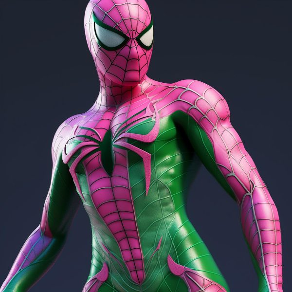 عکس مرد عنکبوتی صورتی عکس مرد عنکبوتی صورتی