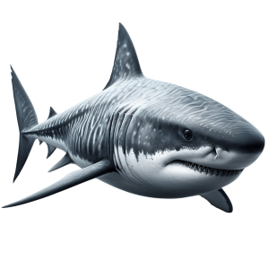 PNG کوسه عصبانی - Angry Shark PNG
